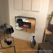 Flamerite Fires Corello 2 Wall Mounted Electric Fire - Silver Mirror