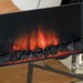 Flamerite Fires Corello 2 Wall Mounted Electric Fire - Silver Mirror