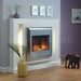 Flamerite Fires Lucca Floor Mounted Electric Fireplace Suite