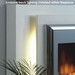 Flamerite Fires Lucca Floor Mounted Electric Fireplace Suite