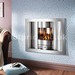 Crystal Fires Emerald Scoop Hole-in-the-Wall Gas Fireplace
