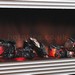 Flamerite Fires Atomic Contemporary Wall Mounted Electric Fire