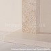 Natural Stone Collection Kinik Travertine Fireplace