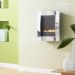 Pureglow Novo Portrait Flueless Gas Fire in Chrome