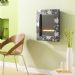 Pureglow Novo Portrait Flueless Gas Fire - Passion Flower