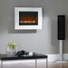 Courts Landscape Flueless Gas Fire in Gloss White