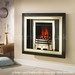 Crystal Fires Lisa 4 sided Contemporary Fireplace - Wall Mounted