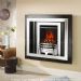 Crystal Fires Lisa 4 sided Contemporary Fireplace - Wall Mounted
