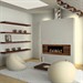 Gazco Studio Andes Wall Mounted Gas Fire (Open Fronted)