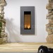 Gazco Studio 22 Steel Wall Mounted Balanced Flue Gas Fire