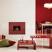 Gazco E-Studio Steel Wall Mounted Gas Fire