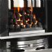 Crystal Fires Emerald Ruby Hole-in-the-Wall Gas Fireplace