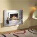 Crystal Fires Saphire Hole-in-the-Wall Gas Fireplace