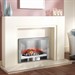 Crystal Fires Sunrise 3 sided Wall or Hearth Mounted Gas Fire