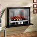 Crystal Fires Sunrise 3 sided Wall or Hearth Mounted Gas Fire