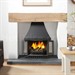 Dovre 1800 Multifuel / Wood Burning Fireplace Stove