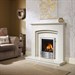 Be Modern Rossano Marble Fireplace Suite