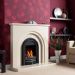 Be Modern Clarissa Marble Fireplace Suite