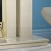 Be Modern Payton Marble Fireplace Suite