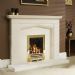 Be Modern Bellina Limestone Fireplace Suite