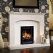 Be Modern Celina Limestone Fireplace Suite