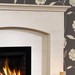 Be Modern Celina Limestone Fireplace Suite