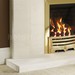 Be Modern Celina Limestone Fireplace Suite