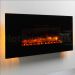 Be Modern Orlando Wall Mounted Electric Fire - Flat Glass