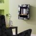Pureglow Portrait Wall Mounted Electric Fire - Maple Leaf