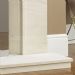 Be Modern Leona Limestone Fireplace Suite