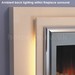 Flamerite Fires Lucca Wall Mounted Electric Fireplace Suite