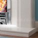 Be Modern Carmela Marble Fireplace Suite