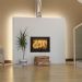 Wanders Square 60 Insert Wood Burning Fireplace Stove