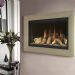 Kinder Rocco Black Gas Fire (Conventional Flue)
