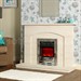 Be Modern Elsa Limestone Fireplace Suite