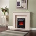 Be Modern Roma Marble Fireplace Suite