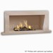 Continental Stone Phillipe Natural Limestone Hole-in-the-Wall Fireplace