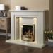 Pureglow Hanley Marble Fireplace Suite with Gas Fire
