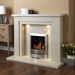 Pureglow Hanley Marble Fireplace Suite with Gas Fire