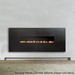 Kal-Fire Dancing Flames 120 Contemporary Gas Fireplace