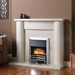 Pureglow Marlbrook Marble Fireplace Suite with Electric Fire