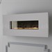 CLEARANCE Eko 5090 Wall Mounted Flueless Gas Fire (Limestone)