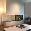 Kal-Fire Fura 75 Twin Corner Balanced Flue Gas Fire