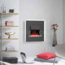Goppa Chameleon Wall Mounted Electric Fire - Black
