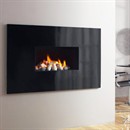 Legend Aura Prestige Hole-in-the-Wall Gas Fire - Piano Black