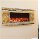Celsi Electriflame Hang-on-the-Wall Electric Fire - Zimbali Glass