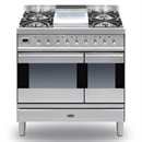 Britannia L Line 90cm Twin Dual Fuel / Ceramic Range Cooker