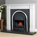 Cast Tec Roundel Marble Fireplace