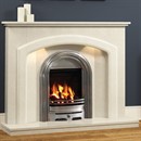 Be Modern Andorra Marble Fireplace Suite