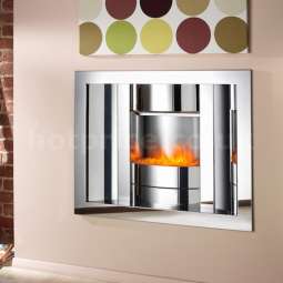 Crystal Fires Emerald Scoop Electric Hole-in-the-Wall Fireplace